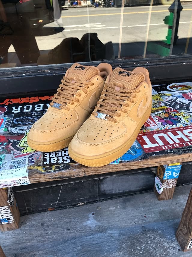 Beginning today, 6/3/26, We will be giving away tickets in store to purchase a pair of the new @nikesb AF1 Flax. Bring your ticket on 6/5/26 anytime between 12PM-7PM to purchase the size on your ticket. One per person, unclaimed pairs will go online after close on 6/5/26. Post/Story will be updated when all tickets are gone. by @laborskateshop