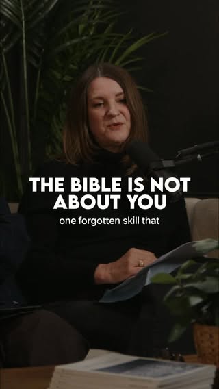We come to the Bible fraught with our immediate concerns, wanting it to speak first to us, but the Bible always speaks first about God.

How often do we approach time with the Lord asking "what can I get from this?" instead of "what does this teach me about who God is?"

This episode with Jen Wilkin is a reminder that this whole thing we call life is about God, not us. 

To listen to Jen Wilkin's episode on Best of the Broadman comment "🙌🏽" to get a link to the episode!