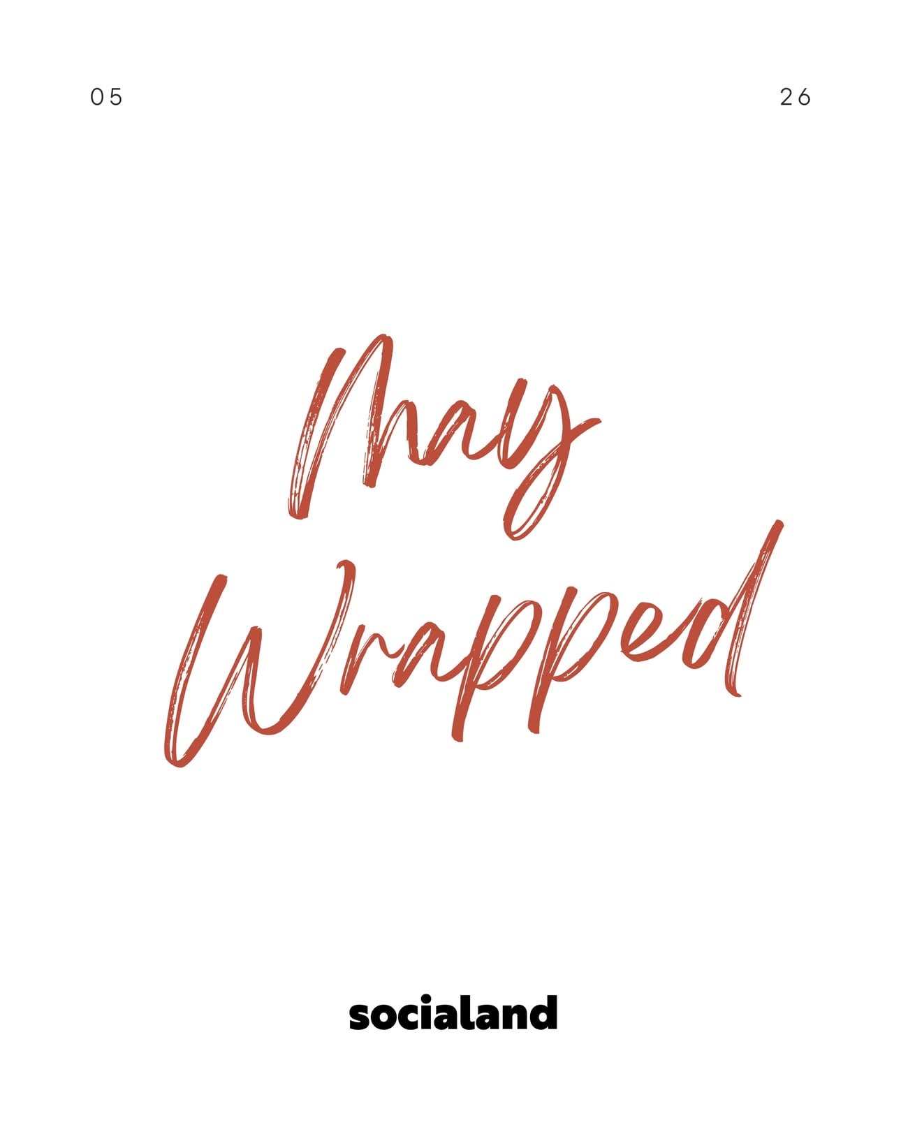 Socialand Talents’ May in review, to many more together! ✨🤍🎬
