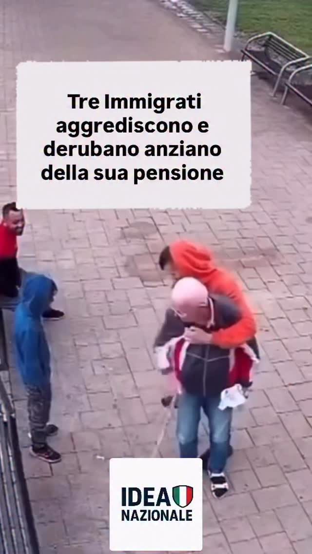 TRE CONTRO UNO. CONTRO UN ANZIANO.

Tre immigrati avrebbero aggredito e derubato un anziano, una persona fragile che avrebbe dovuto sentirsi al sicuro nel proprio Paese e che invece si è ritrovata sola davanti alla violenza.

Chi colpisce un anziano non attacca soltanto una persona indifesa: attacca il rispetto, la dignità e i valori su cui si fonda una società civile. È l’ennesimo episodio che alimenta un senso di insicurezza sempre più diffuso tra i cittadini.

Per anni ci hanno detto che era soltanto una percezione. Ma la realtà è sotto gli occhi di tutti: aggressioni, rapine e violenze che colpiscono spesso proprio le persone più vulnerabili.

Accogliere non può significare tollerare la criminalità. Chi arriva in Italia deve rispettare le nostre leggi, la nostra cultura e le nostre regole. Chi delinque deve essere punito severamente e, se non cittadino italiano, espulso dopo aver scontato la pena.

Difendere gli anziani, le famiglie e i cittadini onesti non è estremismo: è il primo dovere di uno Stato.

Prima la sicurezza. Prima gli onesti. Prima chi ogni giorno rispetta le regole.

👉 Segui @ideanazionale

#IdeaNazionale #Sicurezza #Italia #Legalità #StopCriminalità