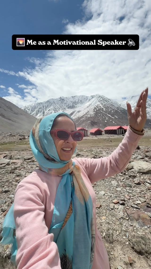 Karloooo kudrat te Dostiii 🌄🤦🏻‍♀️😄 

#rakhilohchab #mountains #camping #travel #motivationalspeaker