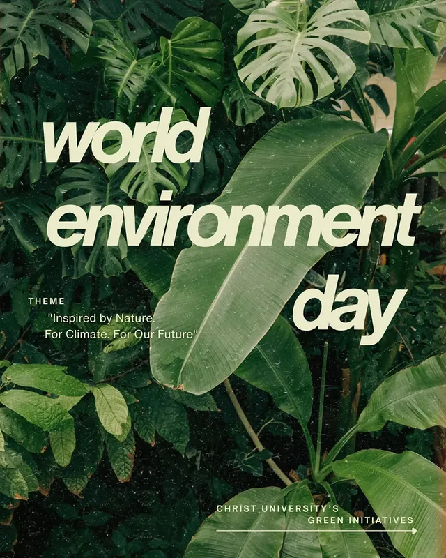 As part of the university’s commitment to environmental sustainability, Parivarthana, established in 2008 at CHRIST (Deemed to be University), implements an integrated waste management system on campus that promotes resource recovery and sustainable practices. Through systematic waste collection, segregation, recycling, paper repurposing, composting, sewage treatment, and bio-gas generation, Parivarthana upholds the University's vision of being a Zero-Waste Campus.Supported by dedicated staff, student volunteers, and the community here, this initiative reflects a shared commitment to responsible consumption, circular resource management, and a more sustainable future...... #worldenvironmentday🌍 #sustainability #zerowaste #ecofriendly #christuniversity Centre for Social Action, Zero-Waste Campus, Waste Management, Waste Segregation, Paper Recycling, Composting, Circular Economy, Environmental Sustainability, Bio-Gas Generation, Sewage Treatment, Climate Action, Green Campus, Sustainable Development, Responsible Consumption, Waste-to-Resource by @christ_university_bangalore