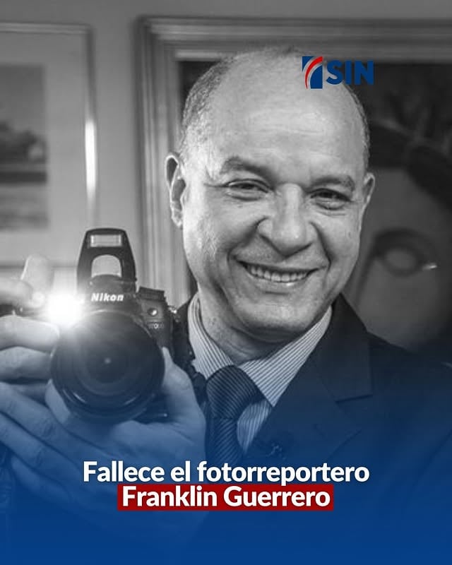#Nacionales.- Falleció la noche del viernes el reconocido fotorreportero Franklin Guerrero, luego de permanecer varios días hospitalizado mientras enfrentaba una larga batalla contra el cáncer.

Franklin Guerrero alcanzó amplio reconocimiento nacional por su participación en el segmento “La Foto-Crónica”, transmitido en el programa de investigación N Investiga, conducido por la periodista Nuria Piera. A través de ese espacio documentó importantes acontecimientos políticos, judiciales y sociales que marcaron la historia reciente del país.

Amplía esta información en nuestra web: www.noticiassin.com
Allí encontrarás todos los detalles y el contexto completo de esta noticia.

#SINFindeSemana