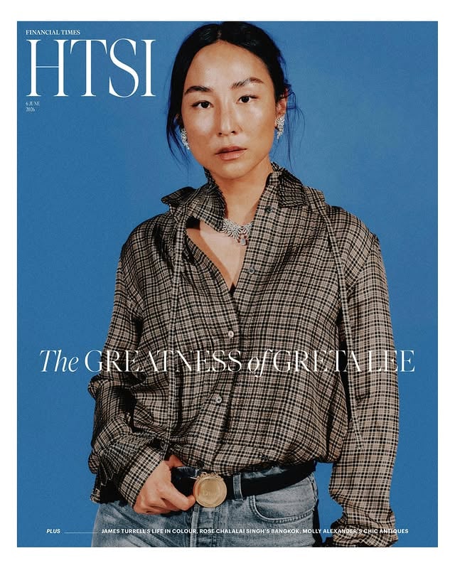 The delightful #gretalee is this week’s cover star on @fthtsi. Interviewed by @mmegannolan as she takes on three major roles this summer, including #toystory5 as the evil screen device Lily Pad… Photography @jamesbrodribb at @nevermindagency_Styling by @tony_irvine at @frankrepsHair @jennychohair at @aframe_agencyMake-up @tyronmachhausen at @thewallgroupManicure @megumiyamamotonyc at @susanpricenycSet design @studio_hans_nyc at @bryantartistsProduction @onethirtyeightproductions by @jellison22