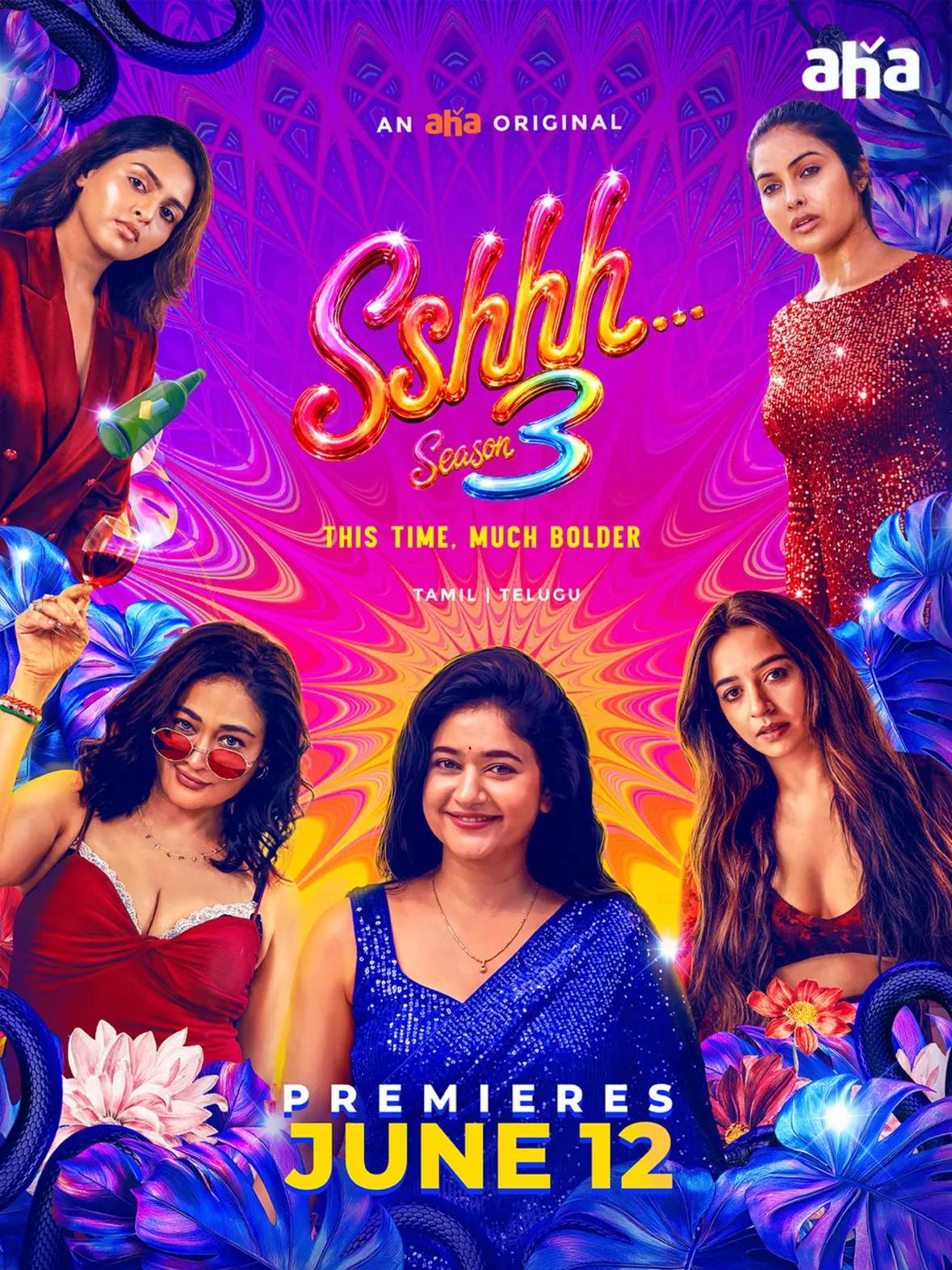Every character has a story. Meet the cast of #SshhhSeason3. 🎭

Stay tuned @ahatamil 

@auhompictures
.
#ahatamil #SshhhSeason3