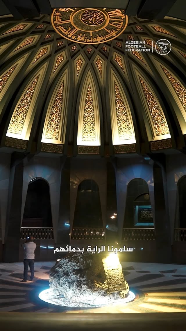 تضحيات الأمس هي دافعنا اليومسلّمونا الراية بدمائهم، وسندافع عنها بعرقنا في كأس العالم نحن محاربو الصحراء | We are the Desert Warriors#LesVerts ⭐️⭐️ | #123VivaLAlgérie 🇩🇿 | #WorldCup2026 | #FIFAWORLDCUP