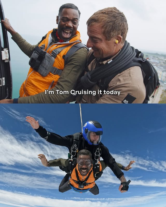 A day with @kingofbingo in the wild.Running Wild with Colman Domingo. Tonight on @fox and tomorrow on @hulu. by @beargrylls