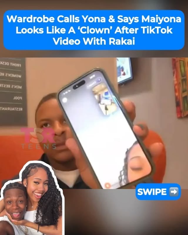 Oop! #WardrobeWinter was not feeling #Rakai and #YonaRoyale’s TikTok. During a FaceTime call, he told Yona she was the fourth girl Rakai had posted on his page, calling it embarrassing. His comments come after Rakai invited Yona to his hometown during a recent stream, and the two later shared a TikTok rocking matching PJs. (SWIPE) ✍🏽: #TSRStaffKH