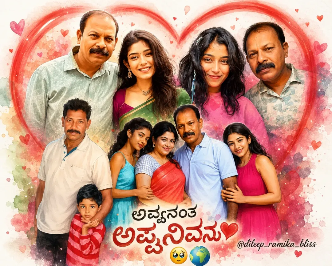 ಅವ್ವನಂತ ಅಪ್ಪನಿವನು,,,,❤️🥹🌍It's really heart touching song ❤️🫶🏻@ramika.shivu #ramikashivu #instapost #ramika #herfather #fatherlove by @megha_creation_28