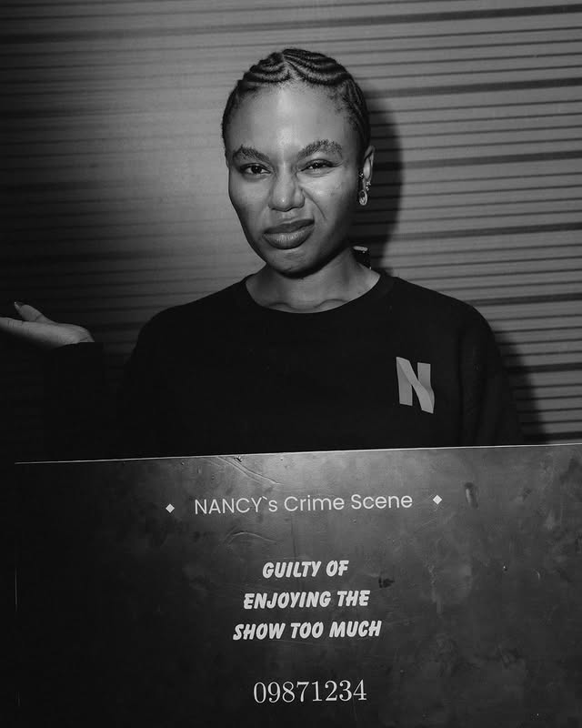 Olopa, as you can see, we are all Guilty as charged…Take us away🤣🤣🤣 

#Nancy’sBloodSistersBloodyWatchParty
#Nancy’sCrimeScene
#BloodSisters2