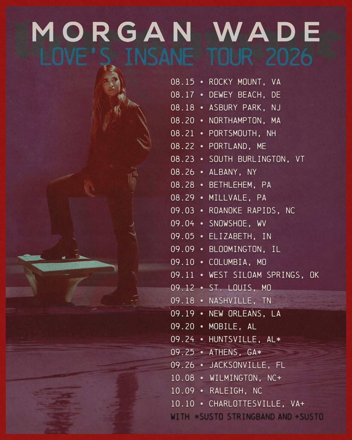 LOVE’S INSANE TOUR 2026 🌊 Tickets and VIP are on sale now. Link in bio. Who’s coming? 👀