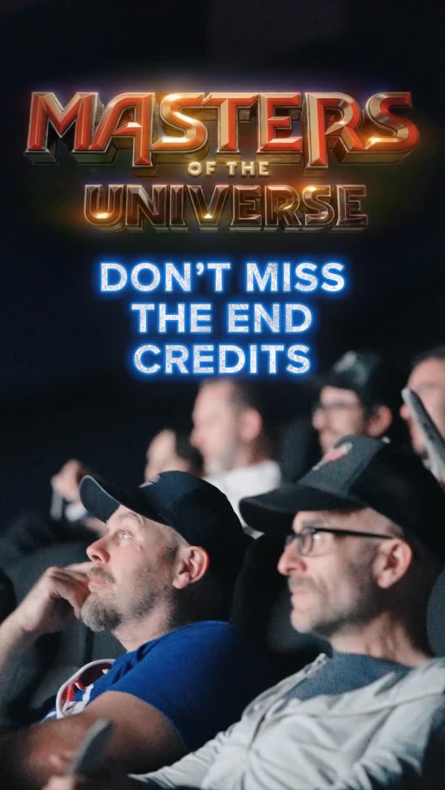 Power comes with patience. Stay until the end of Masters of the Universe for a surprise. Now playing in theaters, get tickets now.