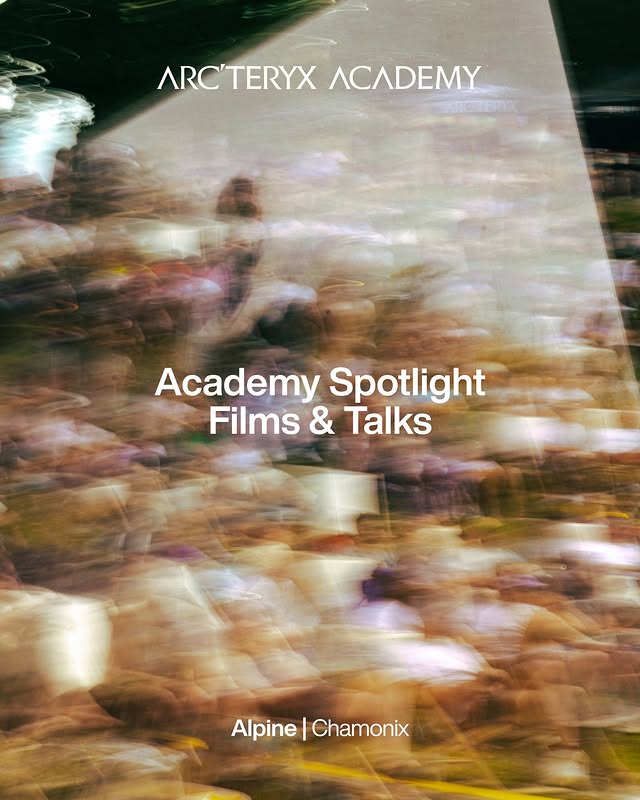 Three days of alpine culture in the heart of Chamonix, featuring world-class film screenings, inspiring talks, athlete stories, and mountain community. After spending the day climbing peaks and running trails, keep the energy going at Parc Couttet. Don’t miss out.⁣ ⁣Check out the full program through the link in bio. by @arcteryxacademy