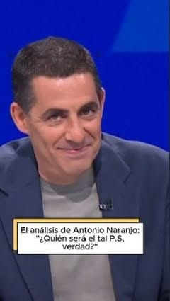 La pregunta de @antoniornaranjo en su despedida:

🗣️ “¿Quién será el tal P.S, verdad?”

#ElAnalisisDN