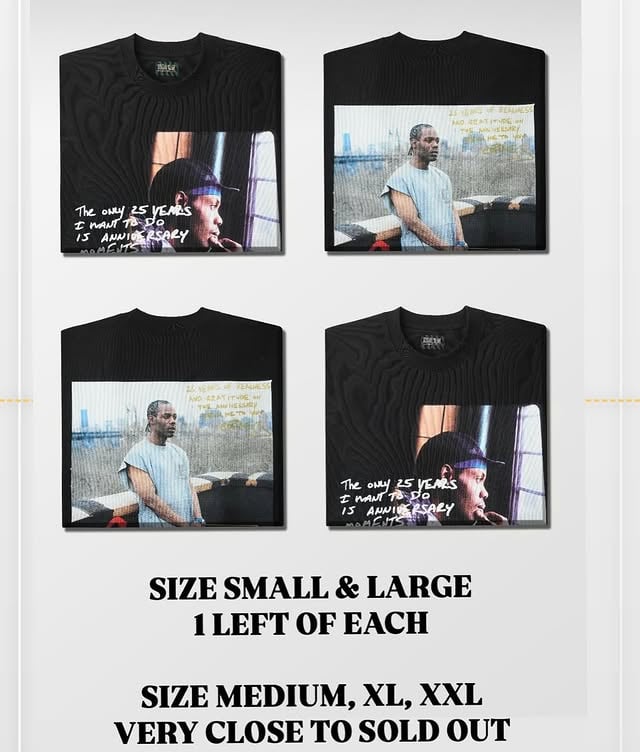 I had a feeling these would move fast because real recognize Realness. by @cormega