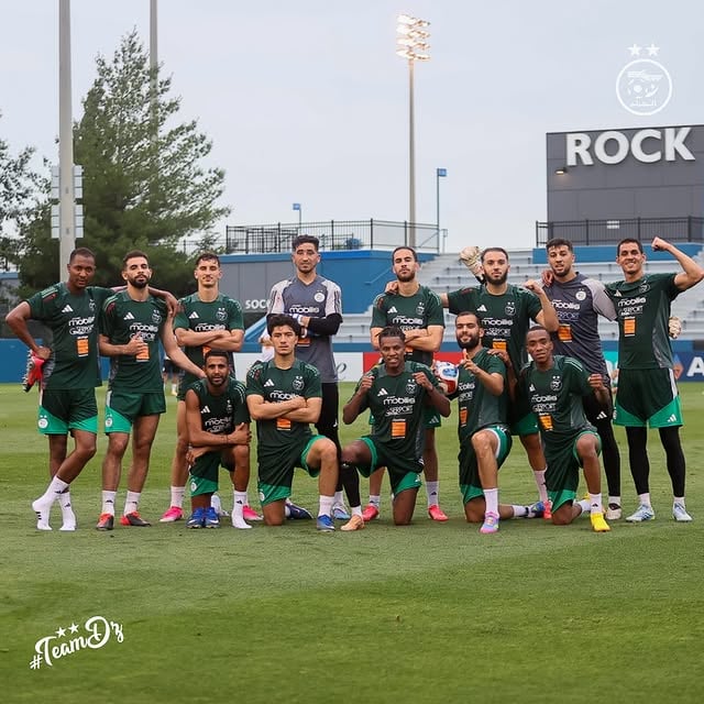 Winning Team 💪🏻🇩🇿

#LesVerts ⭐️⭐️ | #123VivaLAlgérie 🇩🇿 | #WorldCup2026 | #FIFAWORLDCUP