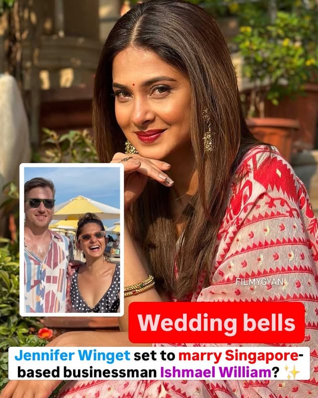 Wedding bells may soon be ringing for TV star Jennifer Winget! Reports suggest that Jennifer is planning to tie the knot with Singapore-based businessman Ishmael William after reportedly saying “yes” to his proposal during a holiday. Sources claim the couple is currently shortlisting vendors, scouting wedding venues, and planning a Christian wedding, with September–October or December–January being considered as possible timelines. However, neither Jennifer nor Ishmael has officially confirmed the reports yet. 💍✨ 
#fg14