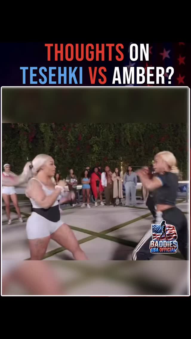 Thoughts on round 1 of Tesehki vs Amber 😮‍💨 #zeusnetwork #baddiesusa #thezeusnetwork #baddies