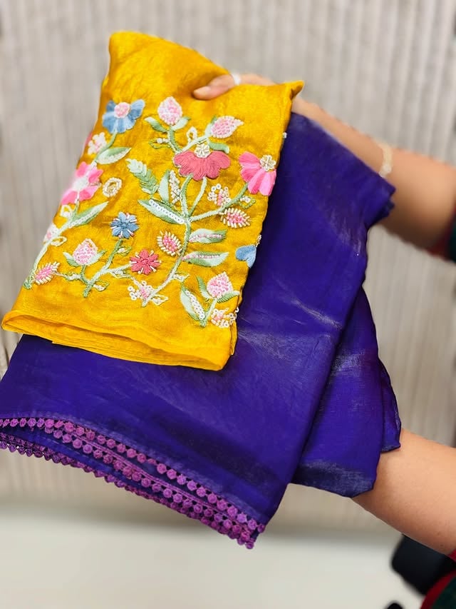 Glossy space Price-1199/-9380447251Glossy1199 by @sarees_by_siva