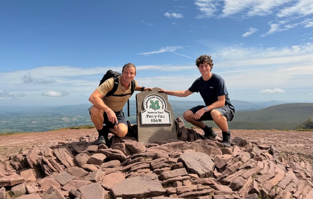 A few little family moments from the last week and my birthday.1. Pen y Fan with Huckleberry2. Shara, Marmaduke, Huckleberry3. Tennis at Wimbledon with Huck (@andrew_nicholas_castle & Dan Bloxham)4. With @siyakolisi in Cape Town5. Family 6. Shara glowing7 Woody At Hay festival - former soldier and security / survival legend 8. Guiding clients on Table Mountain9. My 84 year old mother swimming in the sea campaigning for cleaner water!10. Jesse and Marmaduke sailing to St Tudwal’s Island West.11. Sailing in Sardinia with Everest and 21 SAS best friend Mick Crosthwaite (& Ed Davies & Ben Mobley) on board our joint acquisition! by @beargrylls