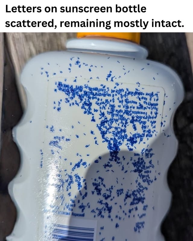 Chemical reaction, exposure to heat, or a combination of both? This is somewhat common with sunscreen bottles. Why does it happen? ✨Follow for more✨ I am famous biologist. ⚠️ #science reddit user wished to remain anonymous by @biologistmichael