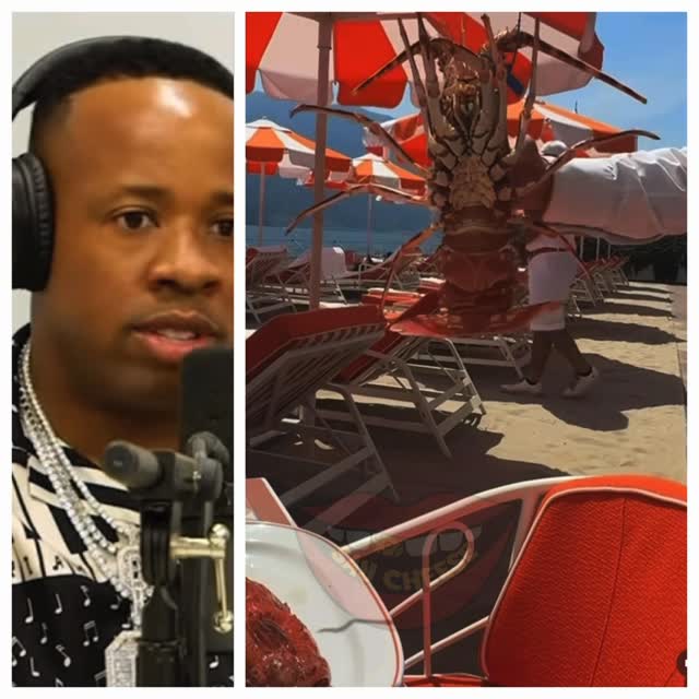 They tried to serve Yo Gotti a live lobster in Italy 😂🦞