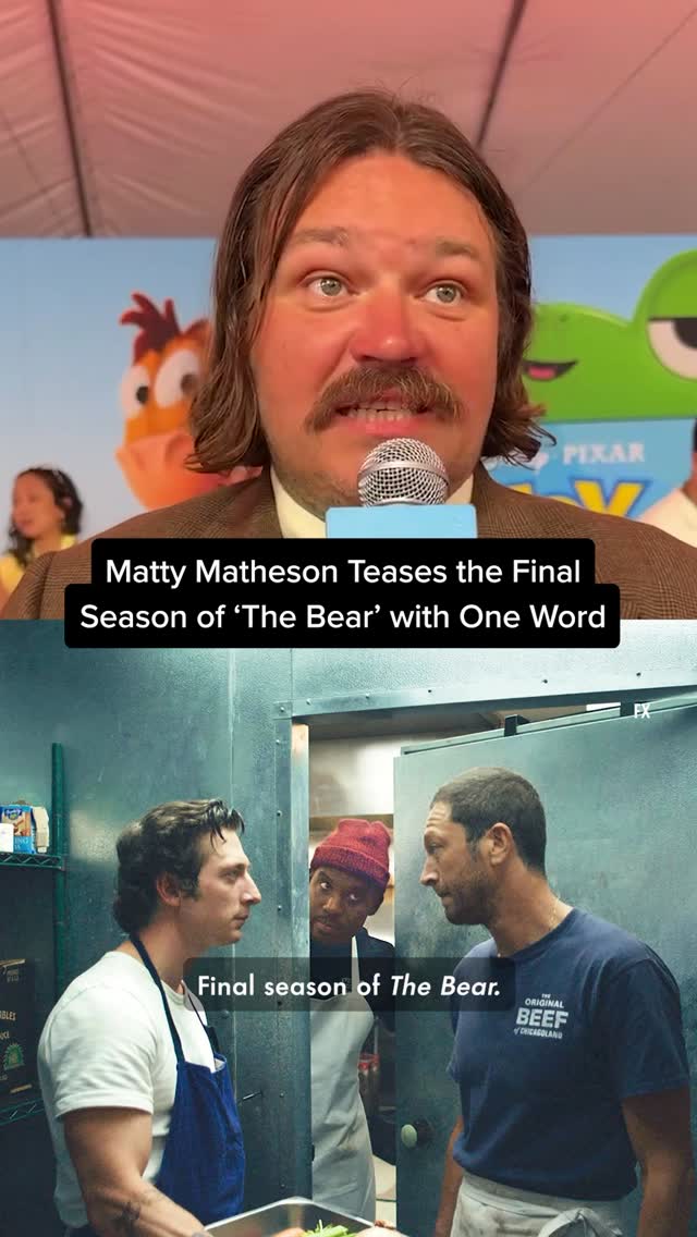 And we’re ready. 🤭 💦 #TheBear #MattyMatheson