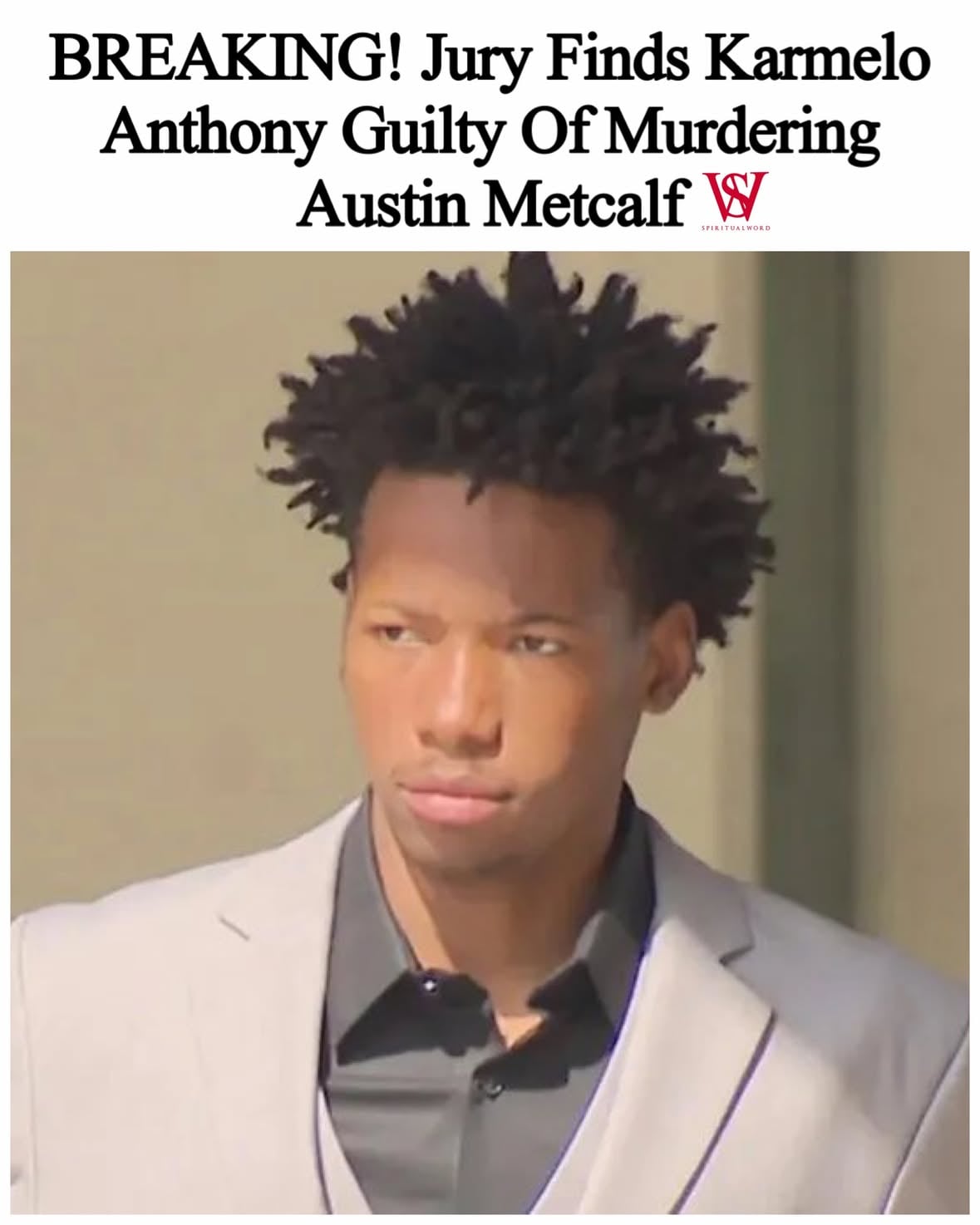 #BREAKING! A Collin County jury found #KarmeloAnthony guilty of murder in the fatal stabbing of 17-year-old #AustinMetcalf during a Frisco ISD track meet, bringing an end to a closely watched trial that drew national attention and sparked debate over self-defense, race and school safety.