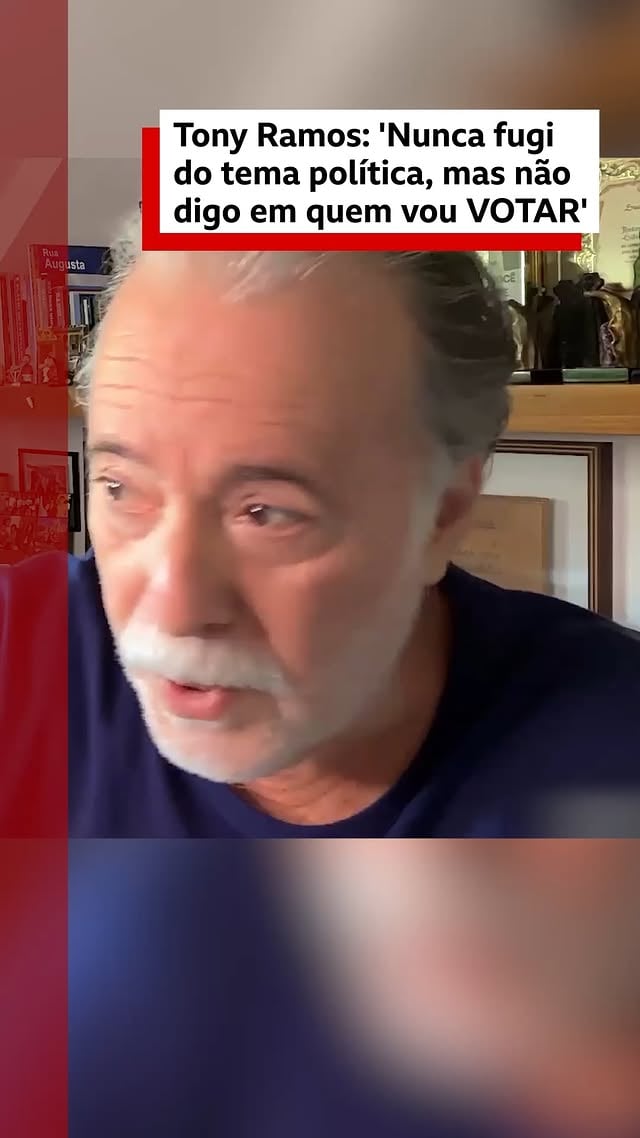 'Não quero ser indutor de voto para ninguém', diz Tony Ramos 🗳️Um dos atores mais reconhecidos do Brasil, Tony Ramos comenta sua atuação política ao longo dos anos — e diz não se arrepender de ter participado do movimento "Diretas Já" nos anos 1980.Em entrevista à BBC News Brasil, o ator, que lançou em maio a novela 'Quem Ama Cuida', na TV Globo, diz que prefere guardar suas escolhas de voto.Você pode conferir a entrevista completa com o ator no site da BBC. 👉https://www.bbc.com/portuguese/articles/cz02mm3xy4vo#TonyRamos #Arte #Novela #BBCBrasil by @bbcbrasil