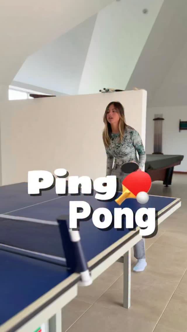 No solo amo el fútbol… Hoy tocó Ping Pong🏓