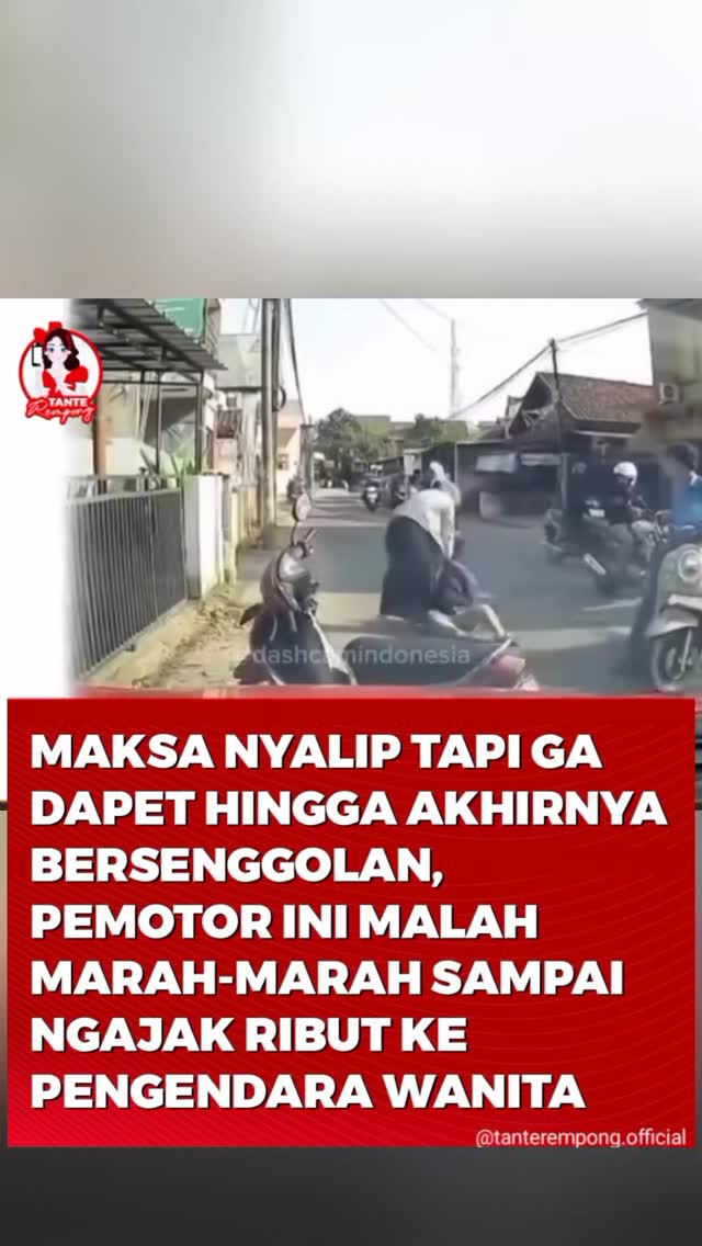 Dia yang salah dia yang nyolot... 

Dc/dashcamindonesia

Follow akun @tante.rempong.official untuk informasi berita lainnya