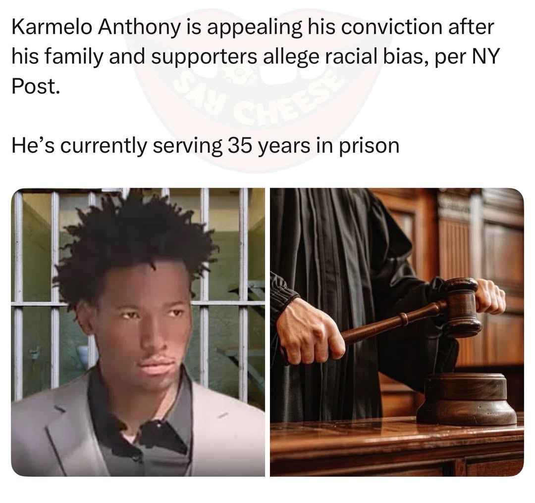 Karmelo Anthony has filed an appeal just one day after being convicted of murder and sentenced to 35 years